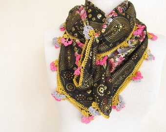 Cotton SCARF Square scarf glitter turkish scarf Fabric scarf turban hijab bandana
