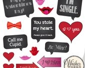 DIY Photo Booth Printables - Valentine's Day Mix Il_170x135