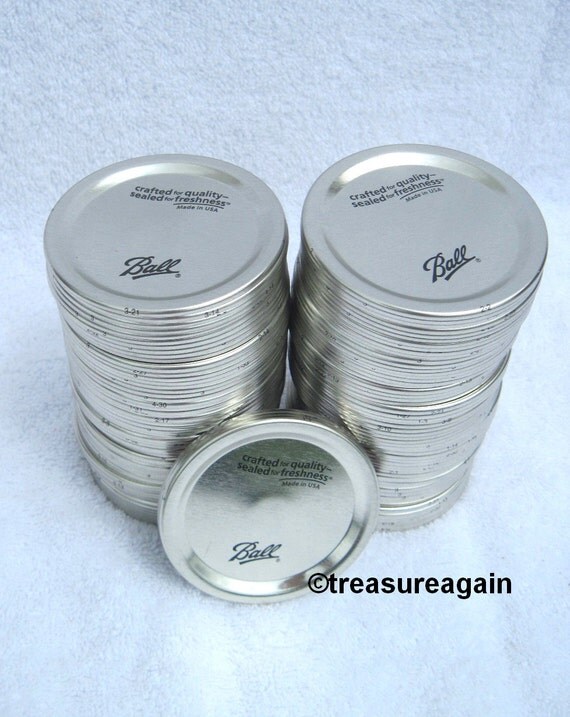 Ball Jar Lids 300 Regular Mouth Dome Lids, Mason Jars Bulk Ball Jar