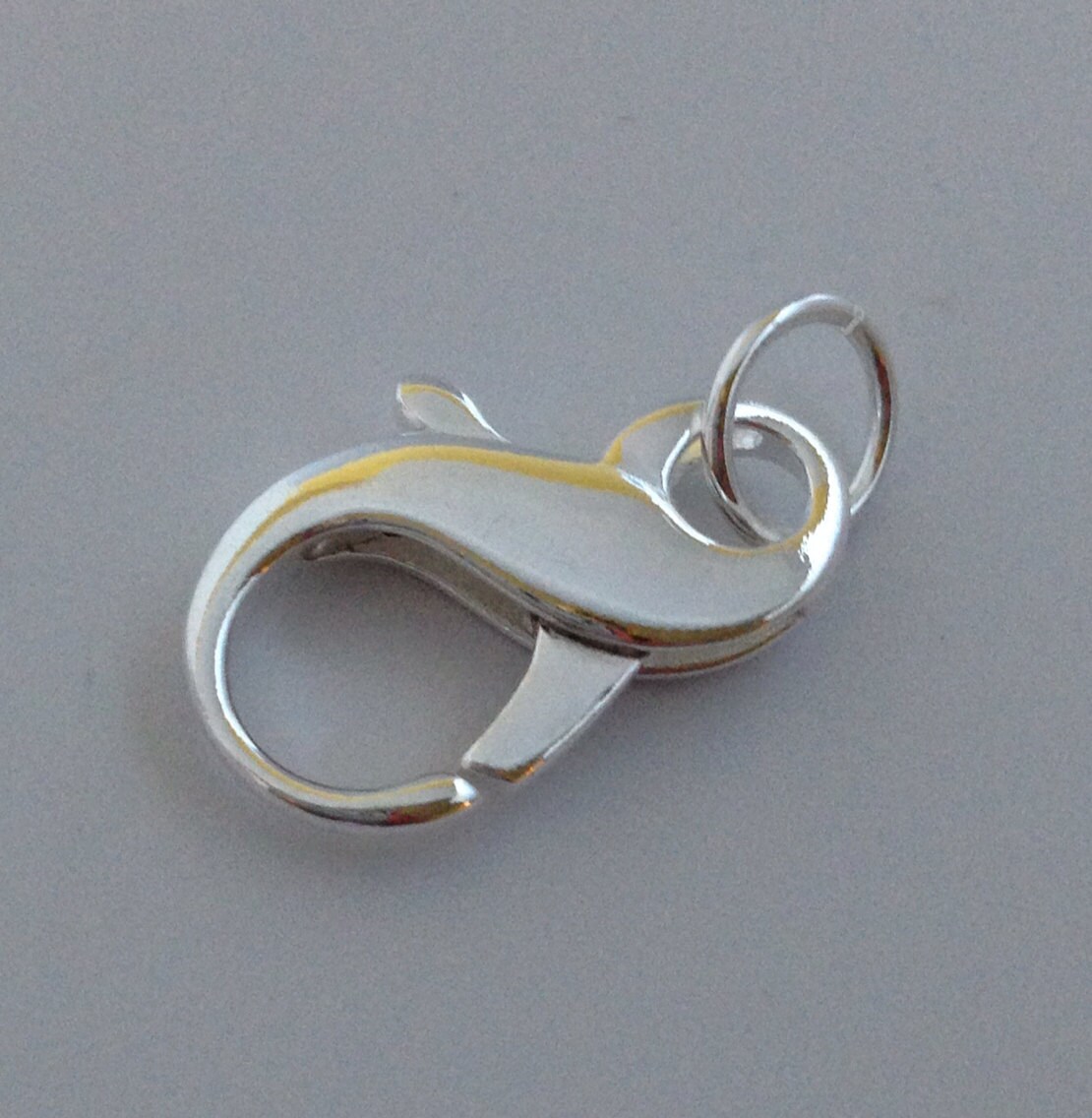 Sterling Silver Figure Eight Clasp Large by midnightinsavannah