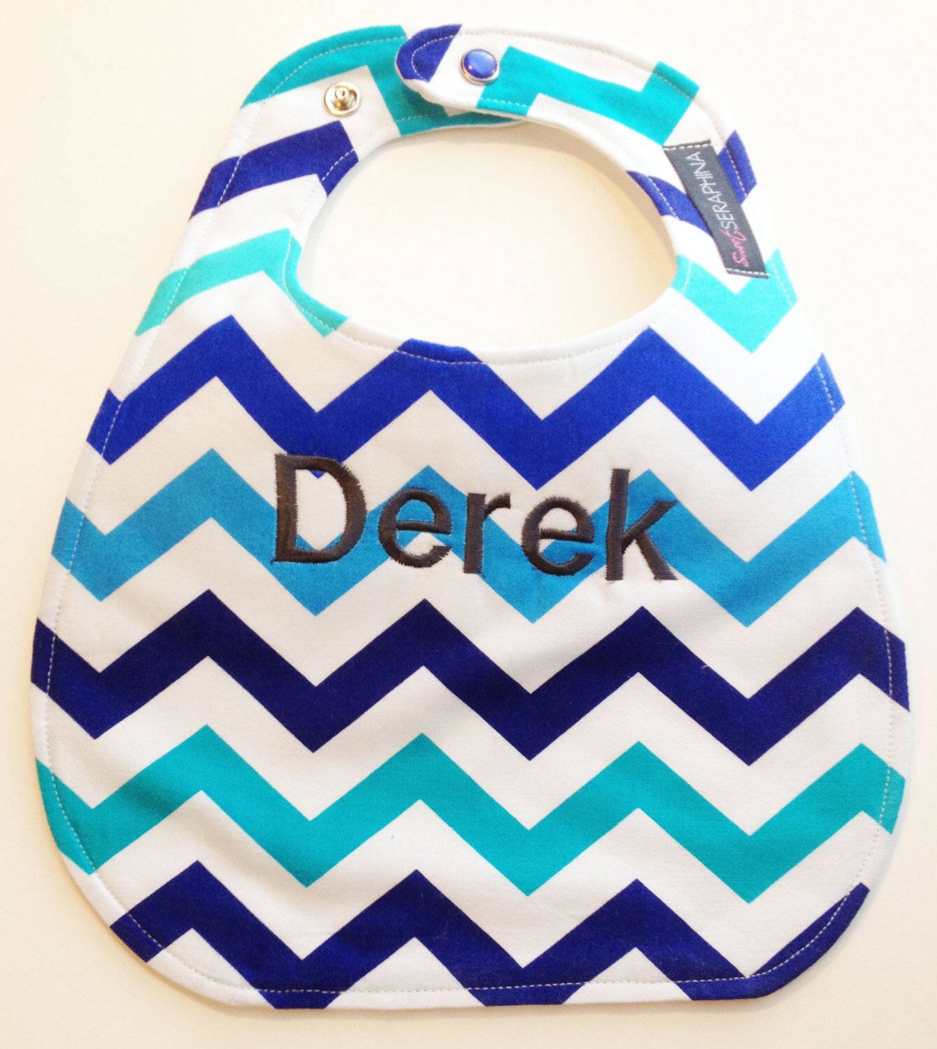 Baby Boy Gift Set Monogrammed Bib Monogrammed by SweetSeraphina