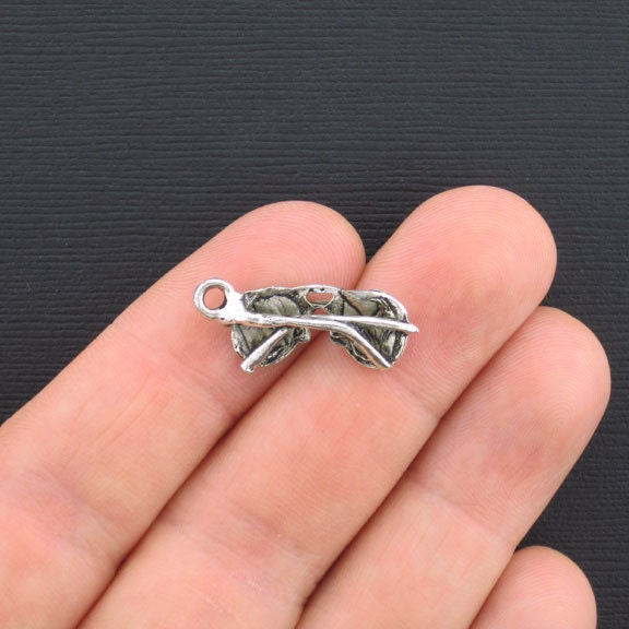 BULK 40 Sunglasses Charms Antique Silver Tone by BohemianFindings