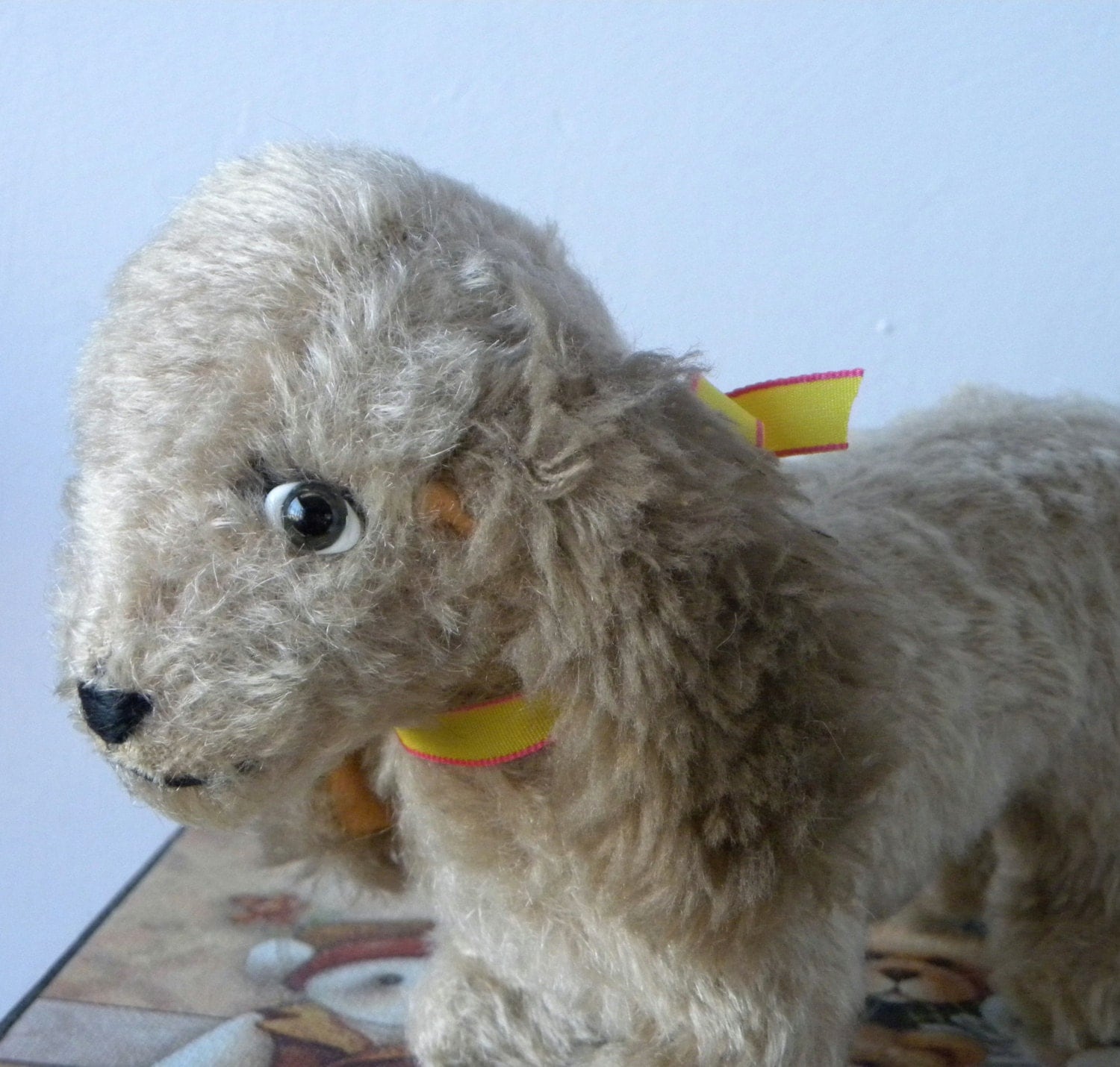 Steiff Hund Mohair Steiff Spielzeughund von PollysVintageBears