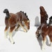 vintage horse figurines japan