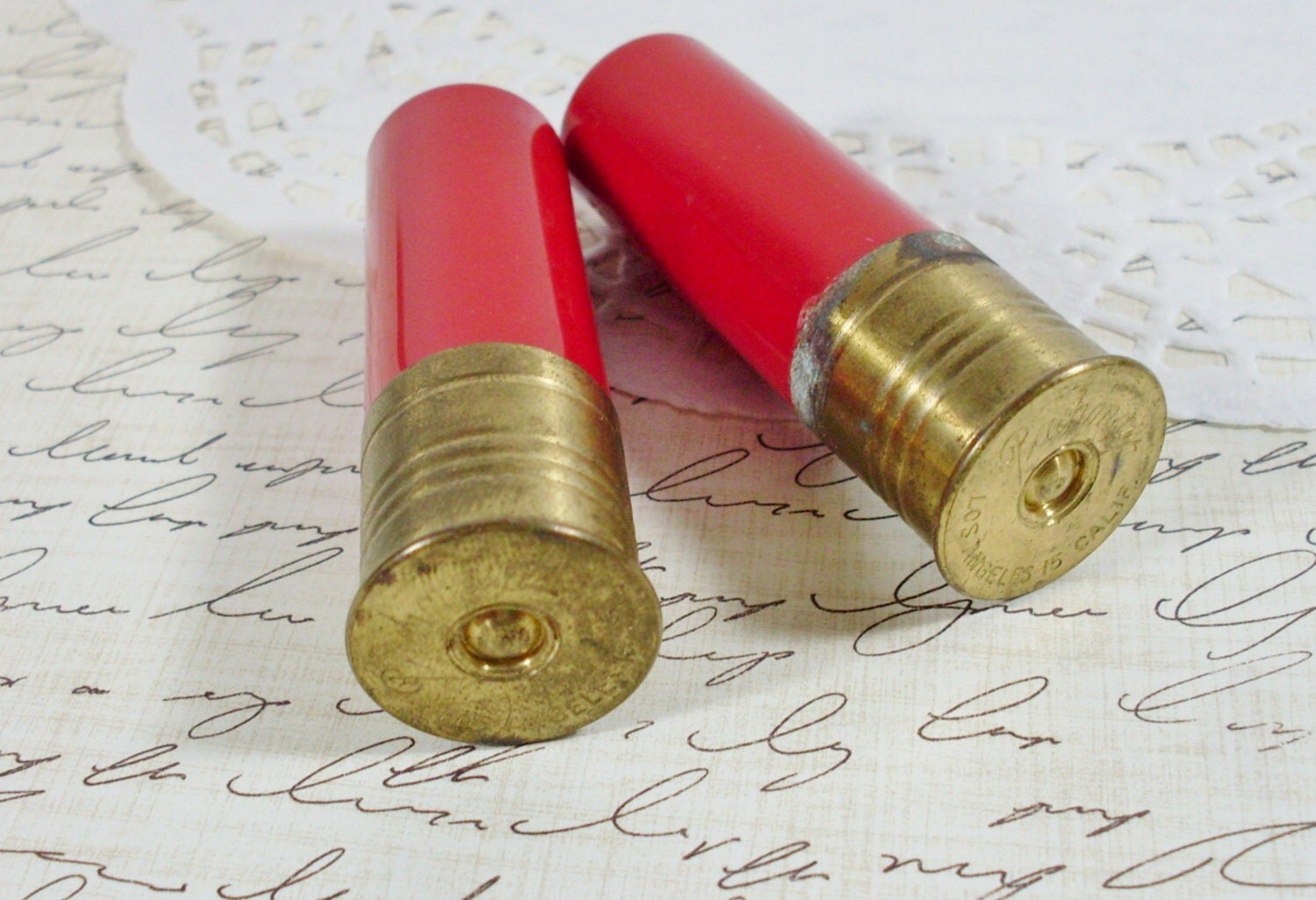 Vintage Pachmayr Gun Works Salt and Pepper Shotgun Shell