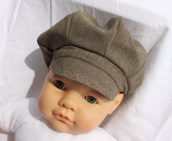 Brown Infant Child Baby Vest Suit Cap Hat Pants Booties Shoes