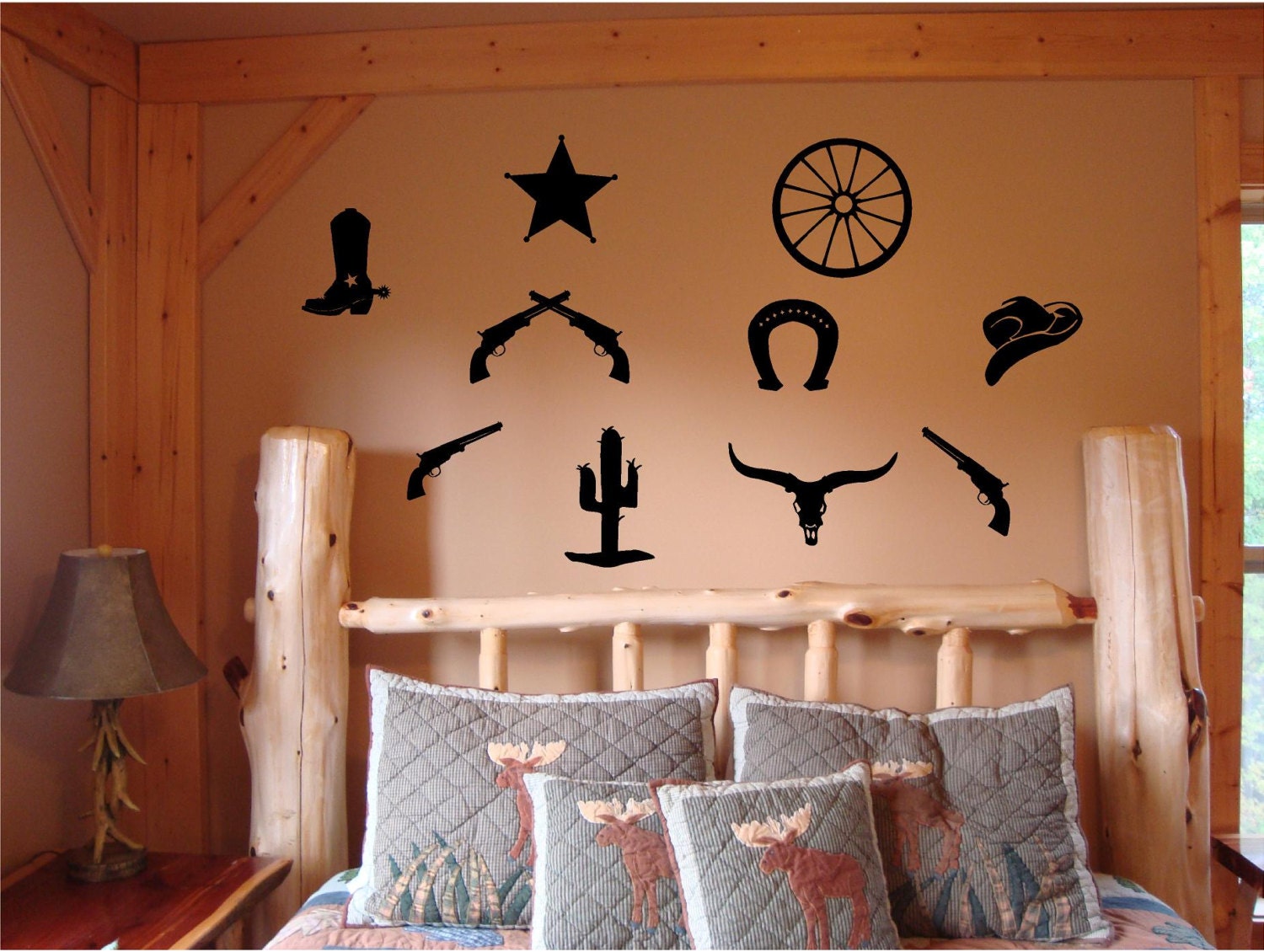 Vinyl Wall Art Misc western themed decals.......western wall
