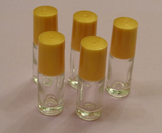 gloss containers glass lip (Empty ON ROLL size PERFUME 8 Containers) Bottles ml Glass