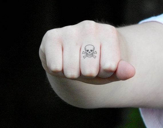 skull tattoo skull and crossbones temporary tattoo small skull tattoo skull and crossbones temporary tattoo small