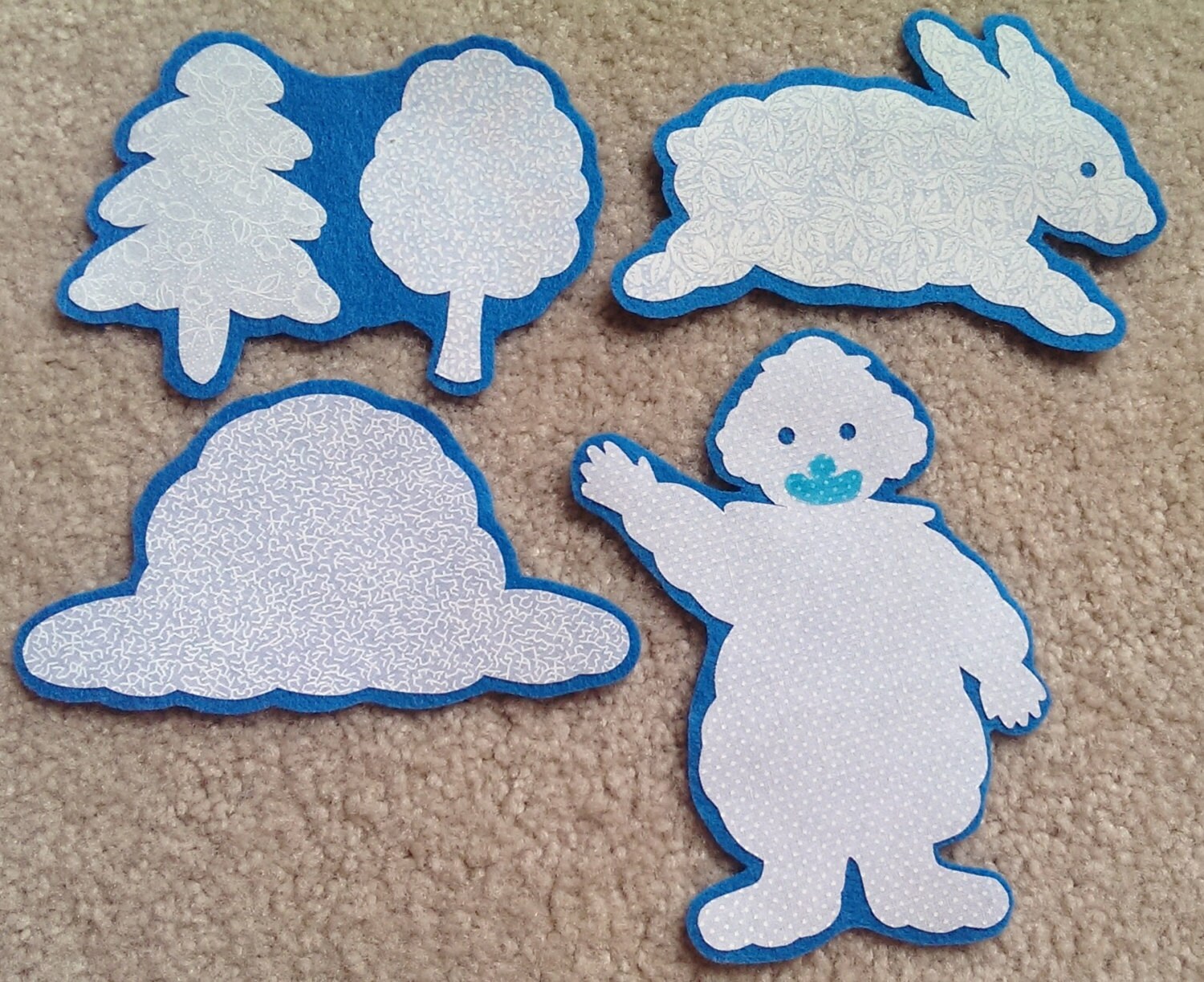 Little Cloud Flannel Felt Board Story by DMCraftDesigns on Etsy