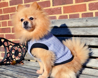 Small Lavender Dog Sweater