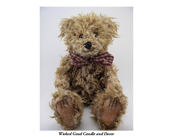 scented wax teddy bears