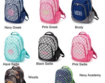 monogrammed backpacks for adults