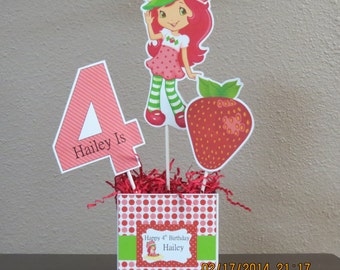 Strawberry Shortcake Centerpiece (DIY)
