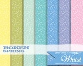 SALE Spring digital paper Easter, bokeh texture papers, scrapbook : L0703 v301 spring1 Il_170x135