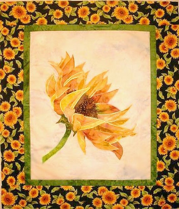 items-similar-to-wall-hanging-pattern-golden-sunflower-quilt-pattern-applique-embellished-with