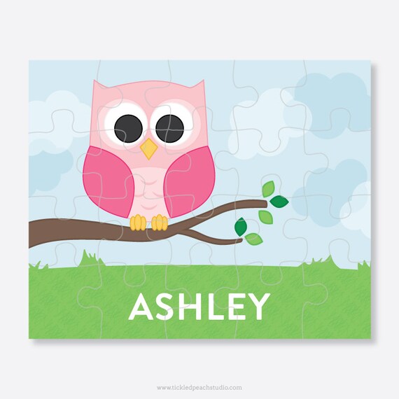 Personalized Childrens Puzzle - Owl Il_570xn