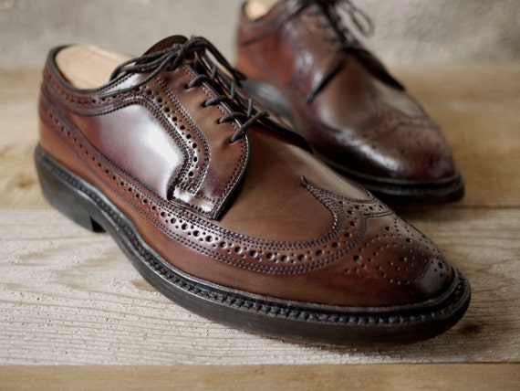 shell cordovan longwings by Allen Edmonds MacNeil 8 D by johndear