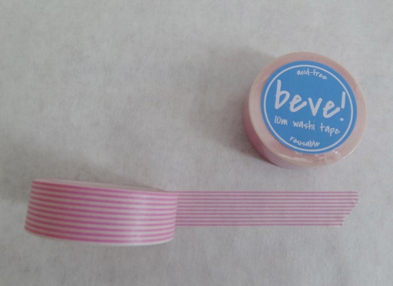 Washi Tape, Thin Lavender Stripe 15mm x 10m, Purple Washi Il_570xn