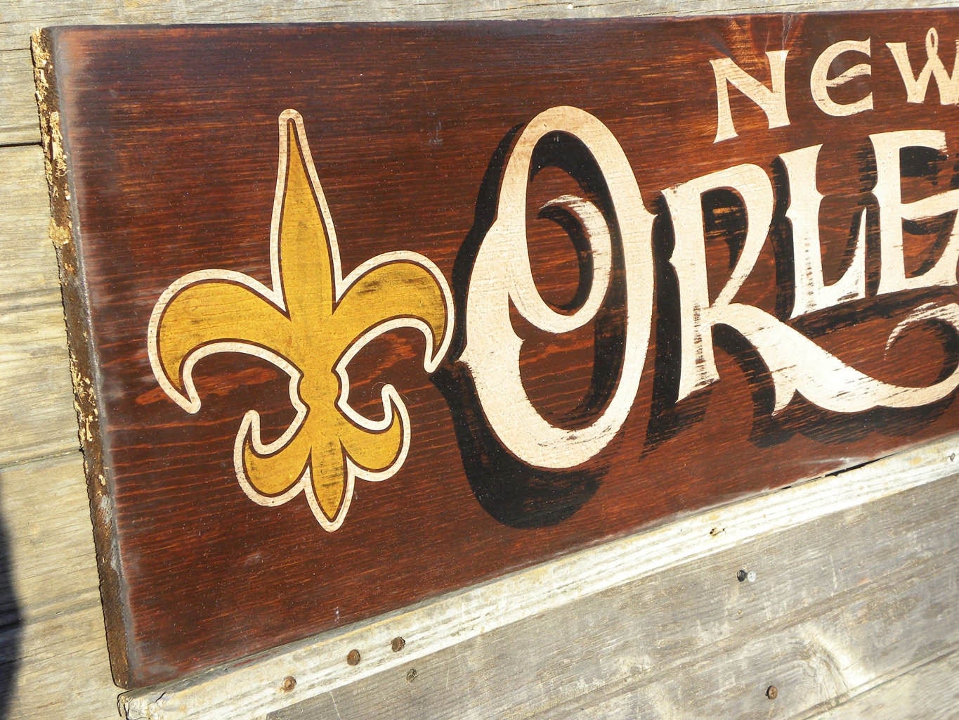 New Orleans Sign hand painted original