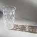 Coin Pattern Glass Lovely Antique Pearlized Opalescent Vase Excellent Condition