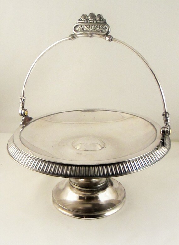 Antique Bride's Basket Meriden Co Silver Plate Brides by DsTrove
