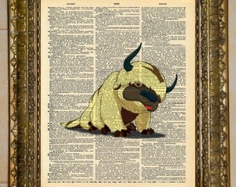 Avatar: The Last Airbender Dictionary Art Appa