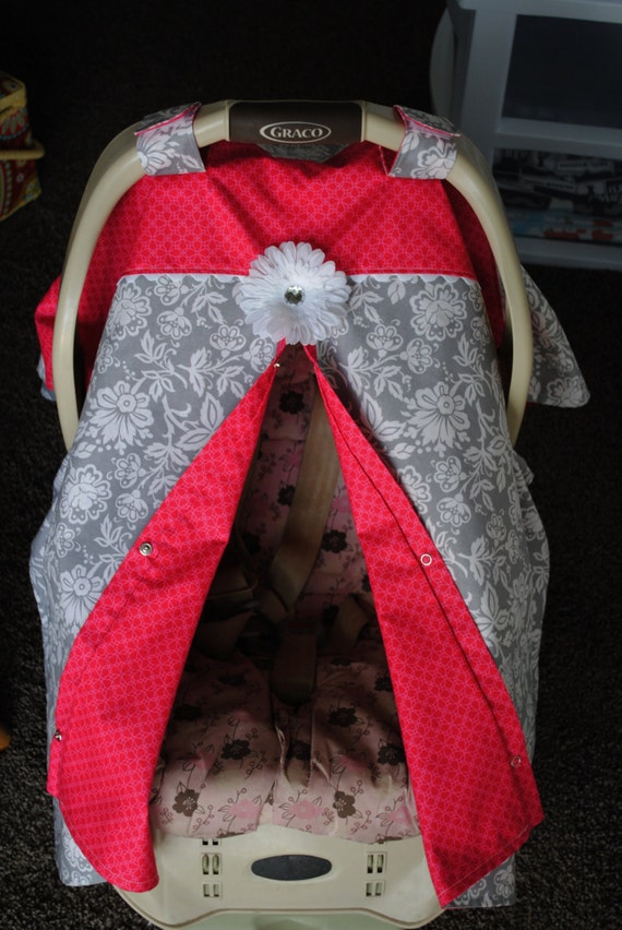 Let's Hear It For The Girl Carseat Canopy by OnHerToes525 on Etsy