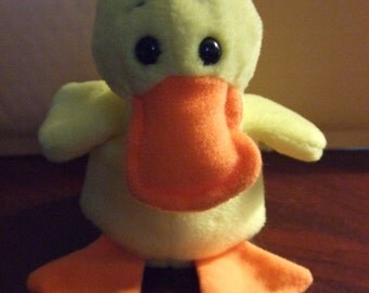 quacking duck stuffed animal