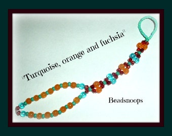 3 different beaded slave bracelets