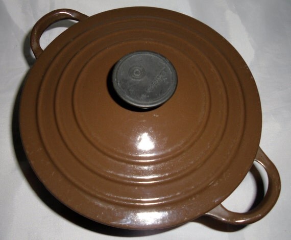 Vintage Le Creuset Dutch Oven 2 Qt Le Creuset By SaLvAGeThEoRy