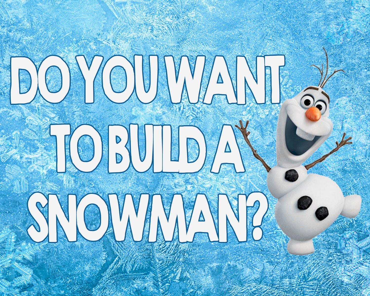 do you want to build a snowman video download