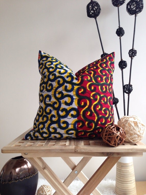 African Pillow Cover African Home Decor Couch Pillow