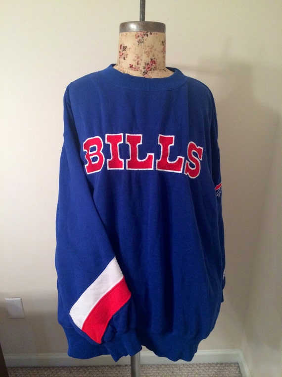 retro buffalo bills sweatshirt