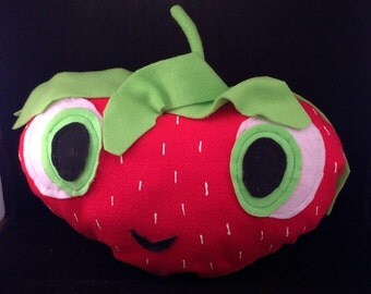 strawberry stuffed animal cloudy with achance of meatballs