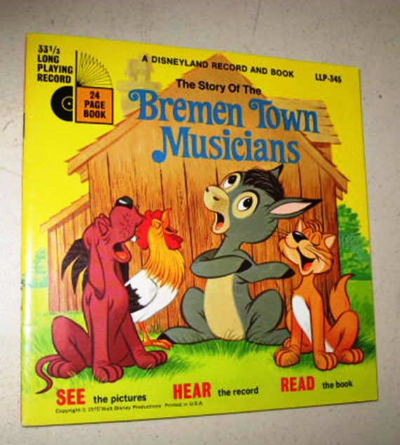 Items similar to Bremen Town Musicians Story and Record on ...
