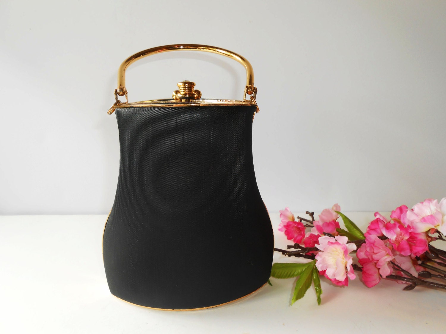 evening black purse