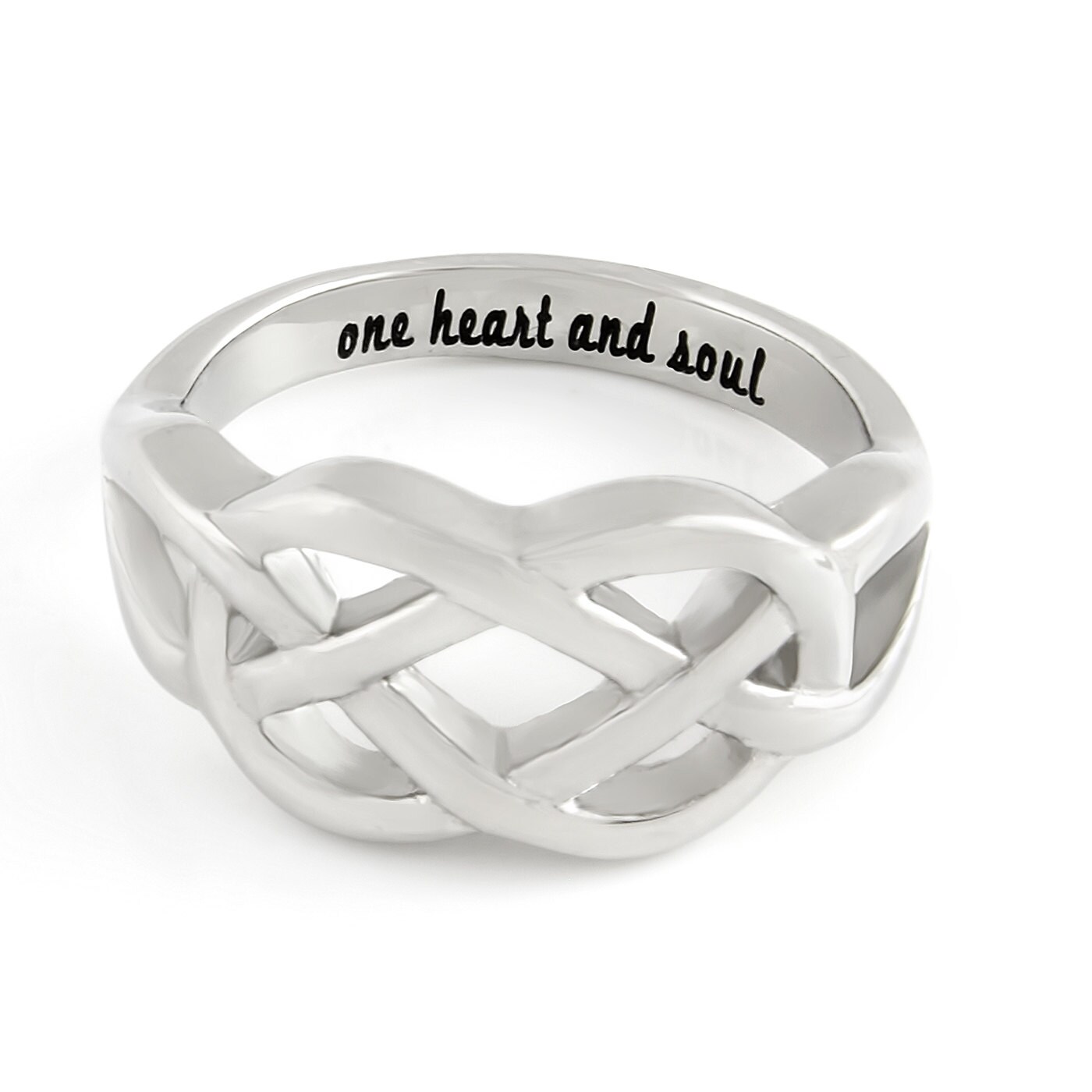 Infinity Ring Promise Ring Infinity Symbol Ring One Heart by Tzaro