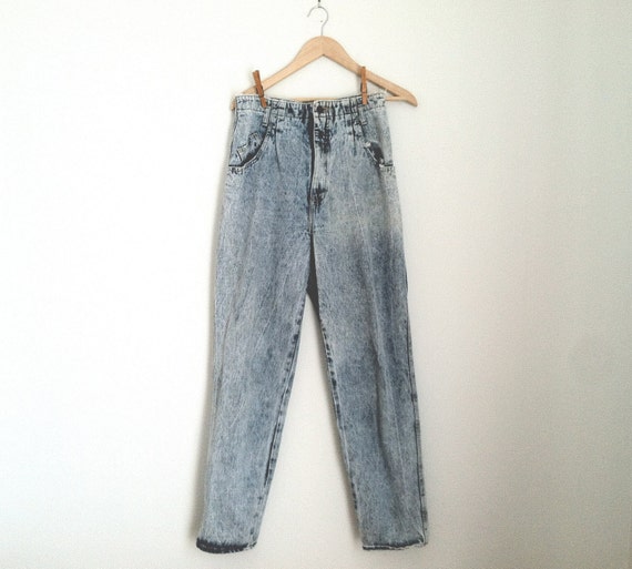 Vintage 80s Stone Washed Jeans Women