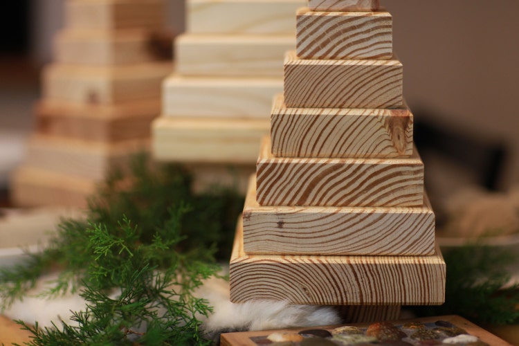 Christmas Tree Southern Yellow Pine Handmade by TheReclaimedNation