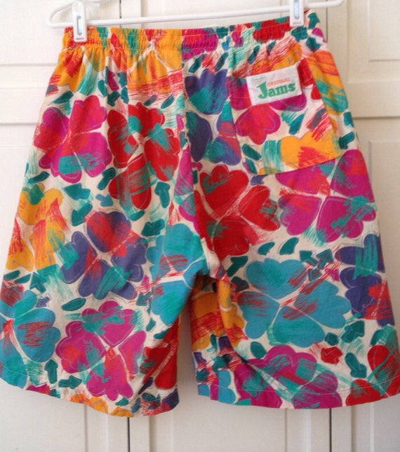 Original Jams Vintage 80s Board Shorts by NorthCountryClassics
