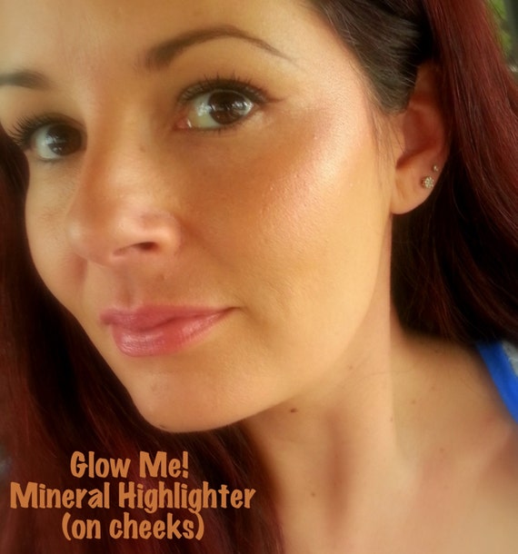 GLOW ME All Natural, Vegan Body Shimmer and Face Highlighter