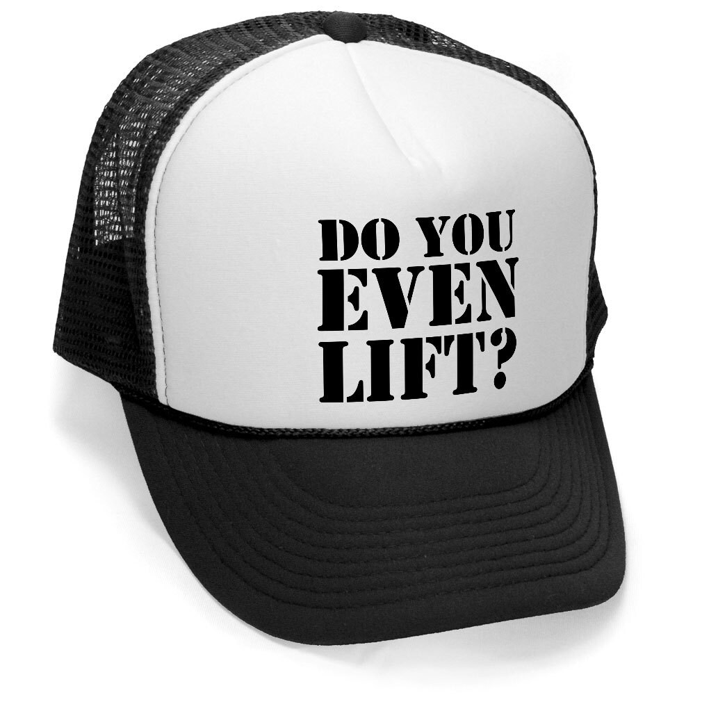 DO you EVEN LIFT workout gym hat osfa Unisex by ManicImpressive