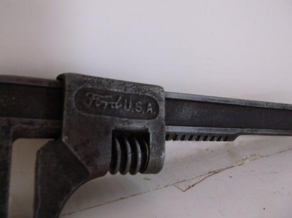 Antique ford adjustable wrench #2