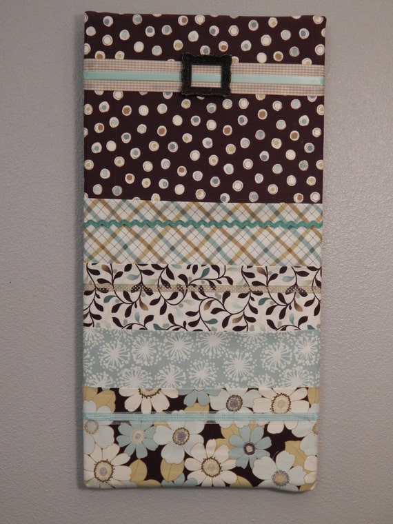 Items similar to CUSTOM MADE Wall fabric mail organizer - Made to order on Etsy