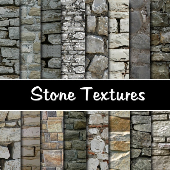 stone-wall-digital-paper-pack-instant-download-stone