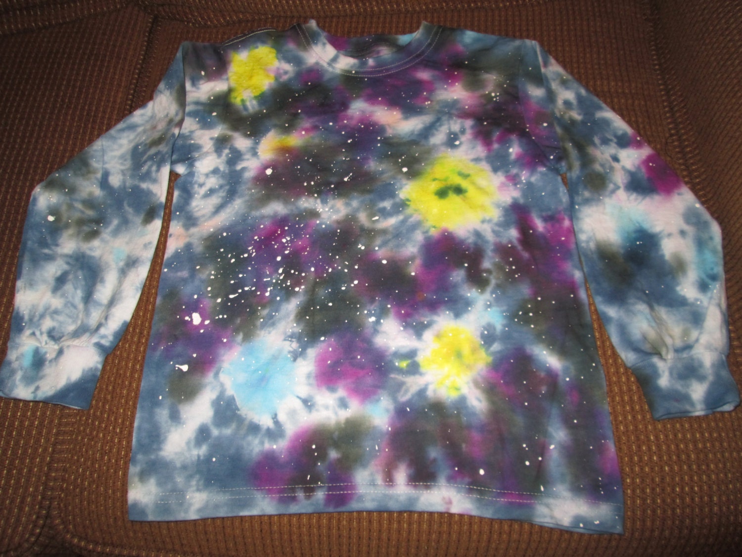 how to make tie dye galaxy shirts