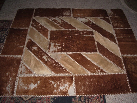 Items similar to Cow Hide Rug or Wall Hanging 59 x 71" on Etsy