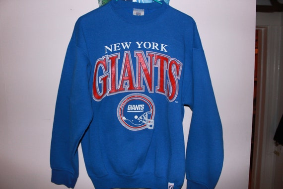 Vintage New York Giants Crew Neck Sweatshirt
