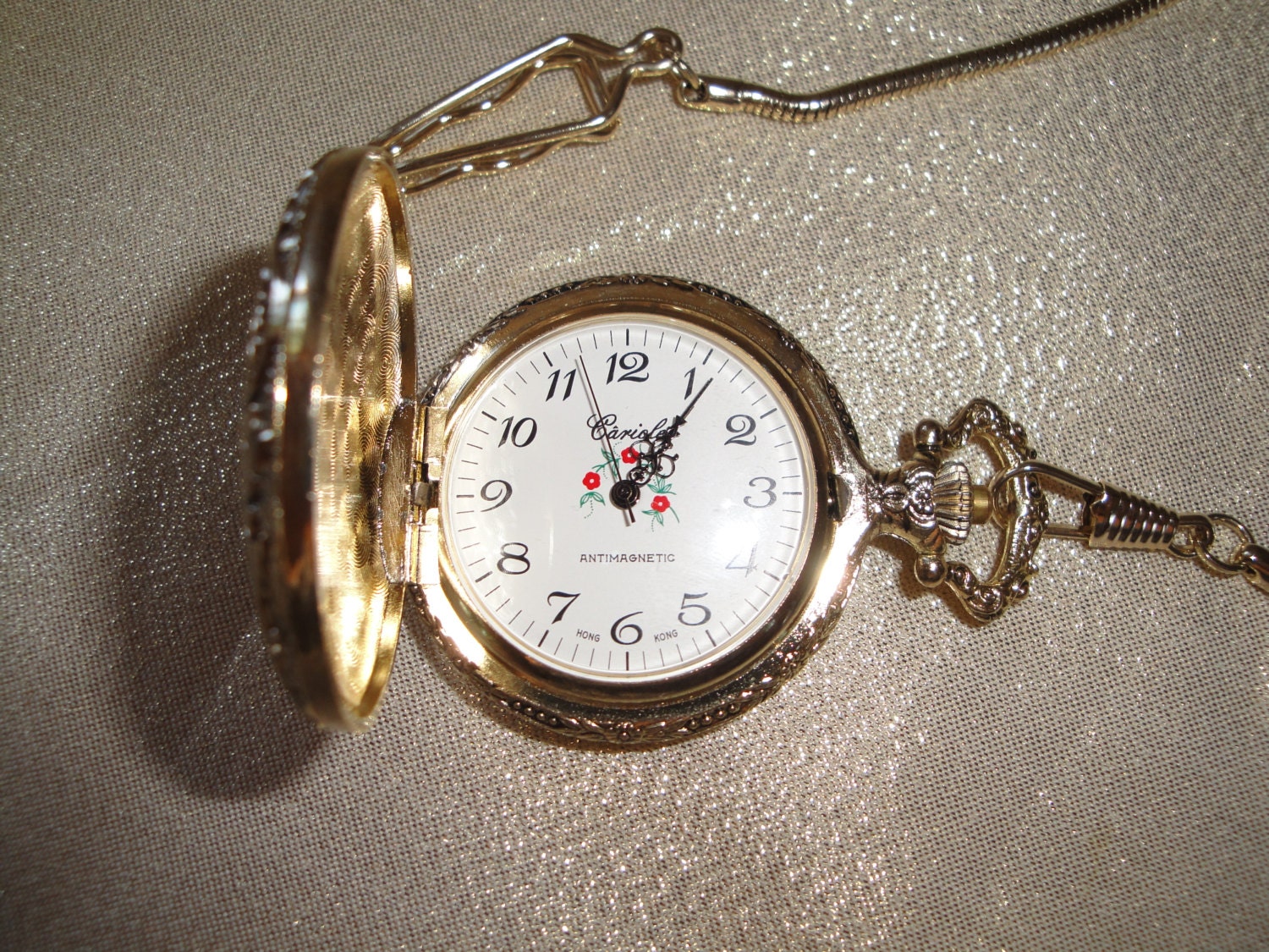 luxury antimagnetic pocket watch